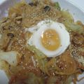 あんぱんまんパン's cooksnap of when they made 愛情こめこめ　春雨豚キムチ♡.