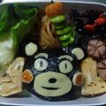 ファンタジスタ03's cooksnap of when they made くまもんキャラ弁当★.