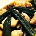 ぴぴぞー's cooksnap of when they made 鶏手羽とオクラのこっくり煮.