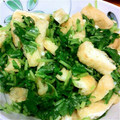 mayumuni's cooksnap of when they made ほうれん草と三つ葉のおひたし☆.