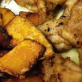 Takire's cooksnap of when they made 南瓜と鳥ももの竜田揚げ 簡単ﾚｼﾋﾟ　.