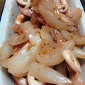 1094403's cooksnap of when they made イカと玉ねぎのコク炒め.