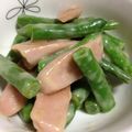 かな☆'s cooksnap of when they made 簡単！インゲンとギョニソの炒め物.