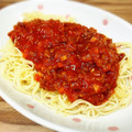 ゆき５'s cooksnap of when they made 簡単！時短！お手軽ミートソース.