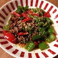 エル♀'s cooksnap of when they made ピーマンと牛肉甘辛炒め♪簡単☆☆.