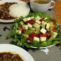 T0Muuu's cooksnap of when they made 簡単♪コロコロカプレーゼ風サラダ.