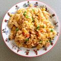 Akarin♪'s cooksnap of when they made 美味しすぎマル秘のタレでパラパラ炒飯♪.