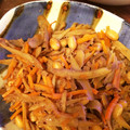 たくまぁ's cooksnap of when they made 大豆とごぼうの炒め煮.
