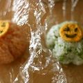 りーちゃん☆ママ's cooksnap of when they made 簡単☆キャラ弁☆お花畑のお弁当♪.