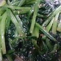 iroodoori's cooksnap of when they made ほうれん草のピーナッツ和え.