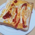 ちゅーみんみん's cooksnap of when they made フライパンひとつで☆お手軽トースト.