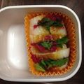 こたつねこくん's cooksnap of when they made お弁当に☆かまぼこの梅しそはさみ.