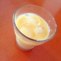 riho⍤⃝﻿'s cooksnap of when they made 豆乳とマンゴーのジューズ.
