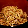 綾さーん's cooksnap of when they made 炒めて美味しい☆切り干し大根＆ベーコン.