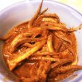 いて子☆'s cooksnap of when they made イカゲソと肝のヤミツキ炒め.