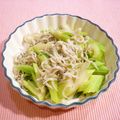 クレイプメートル's cooksnap of when they made セロリとしらすのニンニク炒め.
