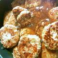 chip☆☆'s cooksnap of when they made 豚挽肉の照り焼きハンバーグ.