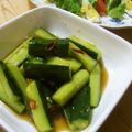 しのばぁたん's cooksnap of when they made 胡瓜の生姜酢醤油漬け.