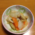 遥☆海's cooksnap of when they made ☆白菜・ちくわ・うす揚げのめんつゆ煮☆.