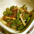 パン大好きヨウコ's cooksnap of when they made しし唐と茗荷のじゃこ炒め.