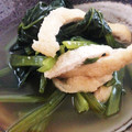 makionggg's cooksnap of when they made うすあげと小松菜の白だしde煮びたしぃ♬.