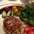 loveveggie's cooksnap of when they made 豆腐野菜ひじきハンバーグ(^O^)肉なし.
