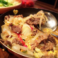 ともとも花's cooksnap of when they made 簡単すき焼き卵★春キャベツとトマト新玉.