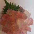 にこちゃん＾ー＾'s cooksnap of when they made 着色料を使わない紫陽花饅頭.