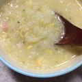 acomomo's cooksnap of when they made 風邪ひきさんに*あったか卵がゆ*.