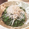 アメソウママ's cooksnap of when they made モロヘイヤとしらすのおひたし.