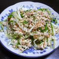 ま～ぼ's cooksnap of when they made あと一品が超簡単★水菜と干しエビの白和え.