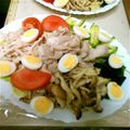 ﾁｮﾎﾞﾋﾟ's cooksnap of when they made さっぱり美味しい♪ 豚肉の冷しゃぶサラダ.