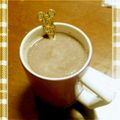 Ukxgold's cooksnap of when they made 簡単 レンジでホットチョコレート.