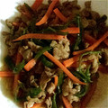 みにちえ's cooksnap of when they made 簡単！時短！ピーマンとお肉の焼肉炒め.
