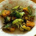 ぽよぽよちぃ's cooksnap of when they made カボチャとブロッコリーのヒジキ和えサラダ.