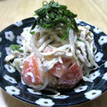 gonnanmama's cooksnap of when they made ✿もやしと鶏むね肉のしょうゆマヨ和え✿.
