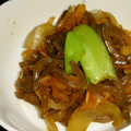 nekowahaha's cooksnap of when they made さっぱり♬人参・玉葱・蒟蒻の生姜風味炒め.