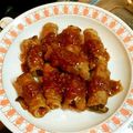 kin＠ko's cooksnap of when they made 茸の豚巻き。甘味噌照り焼き、にんにく風味.