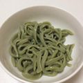 ずみずみー's cooksnap of when they made 手打ちうどん(青汁入り).