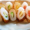 horseland's cooksnap of when they made お弁当に♬明太子ちくわ＆チーズちくわ.