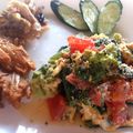 kana421's cooksnap of when they made 小松菜とトマトの炒め物♪.