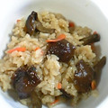 ふんわりプリン's cooksnap of when they made 炊き込みご飯～手作りなめこのつくだ煮で～.