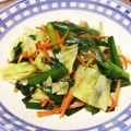 chocola912's cooksnap of when they made ＊節約＊新キャベツとニラの野菜炒め＊.