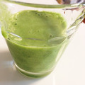 緑チャン's cooksnap of when they made 簡単!!水菜を使ったスムージー☆.