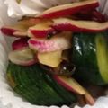 リンゴ猫's cooksnap of when they made ラディッシュときゅうりのお漬物.
