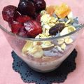 モチョ1013's cooksnap of when they made チョコチップグラノーラパフェ.
