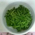 macoss's cooksnap of when they made いんげんの麺つゆ煮.