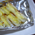 mikkusan's cooksnap of when they made ちくわマヨのチーズ焼き.