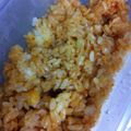 harumochi's cooksnap of when they made ひよこ豆と豚肉の味噌炒飯.