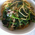 1112233's cooksnap of when they made 簡単☆和風ほうれん草パスタ.